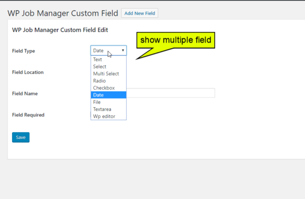 Custom Field For WP Job Manager Pro - Image 3