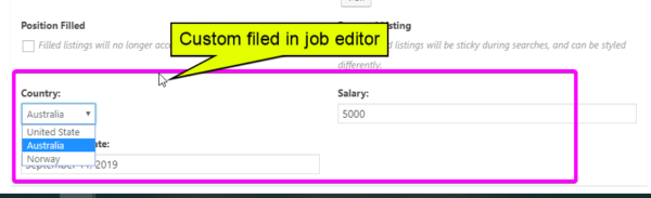 Custom Field For WP Job Manager Pro - Image 4