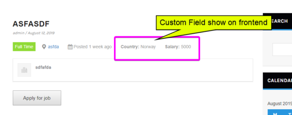 Custom Field For WP Job Manager Pro - Image 5
