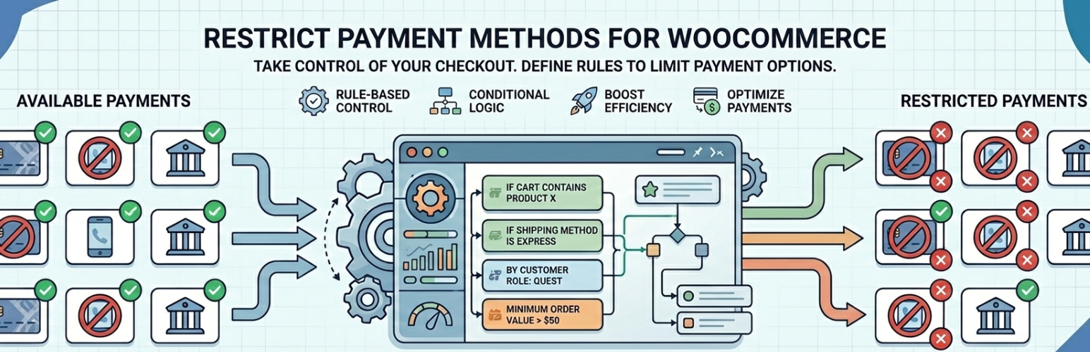 Restrict Payment Methods For WooCommerce